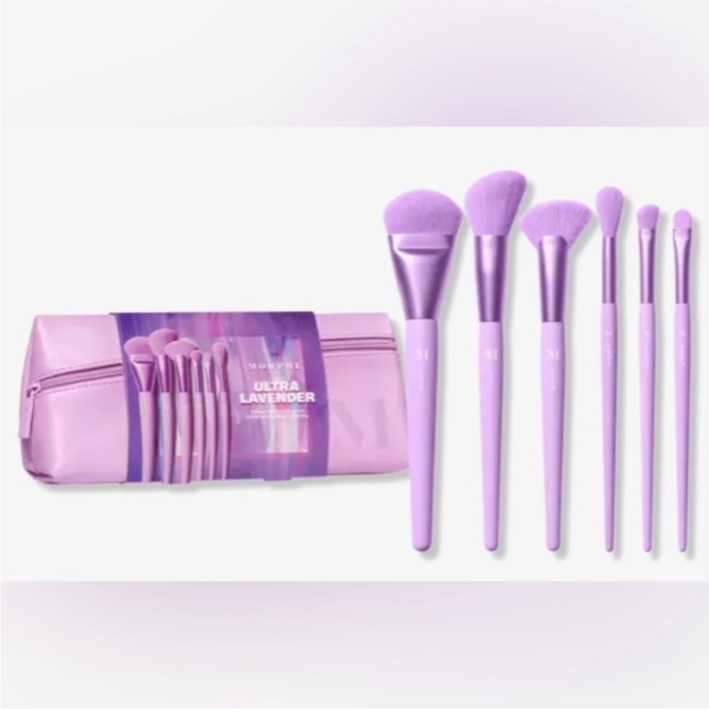 Morphe Lavender Makeup Brush Collection